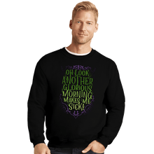 Load image into Gallery viewer, Shirts Crewneck Sweater, Unisex / Small / Black Another Glorious Morning