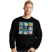 Load image into Gallery viewer, Shirts Crewneck Sweater, Unisex / Small / Black The Digi Bunch