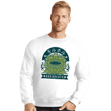 Load image into Gallery viewer, Shirts Crewneck Sweater, Unisex / Small / White Malboro