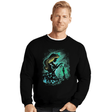 Load image into Gallery viewer, Shirts Crewneck Sweater, Unisex / Small / Black Eternal Sleep