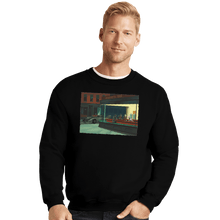 Load image into Gallery viewer, Shirts Crewneck Sweater, Unisex / Small / Black Gothamnights