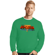 Load image into Gallery viewer, Secret_Shirts Crewneck Sweater, Unisex / Small / Irish Green Legend Of Bo-Katan