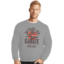 Load image into Gallery viewer, Shirts Crewneck Sweater, Unisex / Small / Sports Grey Miyagi-Do