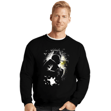 Load image into Gallery viewer, Sold_Out_Shirts Crewneck Sweater, Unisex / Small / Black Funny And Crazy