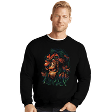 Load image into Gallery viewer, Shirts Crewneck Sweater, Unisex / Small / Black The Uncrowned King