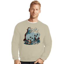 Load image into Gallery viewer, Shirts Crewneck Sweater, Unisex / Small / Sand Ocarina Resting Cabin