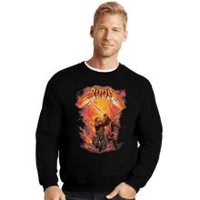 Load image into Gallery viewer, Shirts Crewneck Sweater, Unisex / Small / Black Rip The Lightning