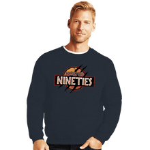 Load image into Gallery viewer, Shirts Crewneck Sweater, Unisex / Small / Dark Heather Born In The Nineties