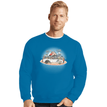 Load image into Gallery viewer, Shirts Crewneck Sweater, Unisex / Small / Sapphire Kame Dinner