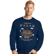Load image into Gallery viewer, Daily_Deal_Shirts Crewneck Sweater, Unisex / Small / Navy The Warrior Jar