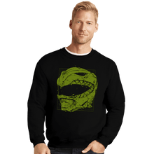 Load image into Gallery viewer, Secret_Shirts Crewneck Sweater, Unisex / Small / Black Primal Ranger