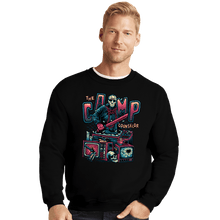 Load image into Gallery viewer, Daily_Deal_Shirts Crewneck Sweater, Unisex / Small / Black The Camp Counselor