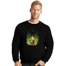 Load image into Gallery viewer, Daily_Deal_Shirts Crewneck Sweater, Unisex / Small / Black After Midnight