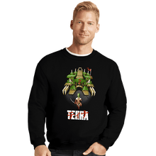 Load image into Gallery viewer, Daily_Deal_Shirts Crewneck Sweater, Unisex / Small / Black Terra