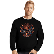 Load image into Gallery viewer, Daily_Deal_Shirts Crewneck Sweater, Unisex / Small / Black Strange Magic