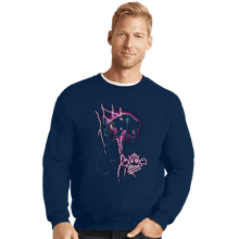 Load image into Gallery viewer, Daily_Deal_Shirts Crewneck Sweater, Unisex / Small / Navy The Dark Sister