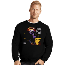 Load image into Gallery viewer, Secret_Shirts Crewneck Sweater, Unisex / Small / Black Enter The Foot