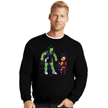 Load image into Gallery viewer, Daily_Deal_Shirts Crewneck Sweater, Unisex / Small / Black Death By Smash