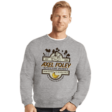 Load image into Gallery viewer, Daily_Deal_Shirts Crewneck Sweater, Unisex / Small / Sports Grey Axel Foley Detective Agency