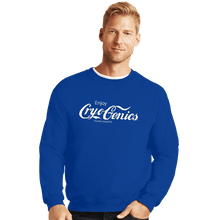 Load image into Gallery viewer, Shirts Crewneck Sweater, Unisex / Small / Royal Blue Cryogenics