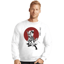 Load image into Gallery viewer, Shirts Crewneck Sweater, Unisex / Small / White Sword's Master
