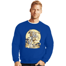 Load image into Gallery viewer, Shirts Crewneck Sweater, Unisex / Small / Royal Blue Planet Of Oz