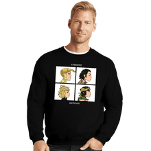 Load image into Gallery viewer, Shirts Crewneck Sweater, Unisex / Small / Black Alioth Days