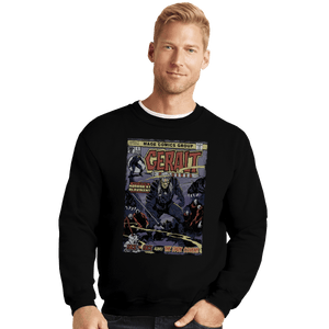 Shirts Crewneck Sweater, Unisex / Small / Black Horror At Blaviken