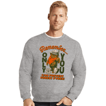 Load image into Gallery viewer, Daily_Deal_Shirts Crewneck Sweater, Unisex / Small / Sports Grey Pyre Safety