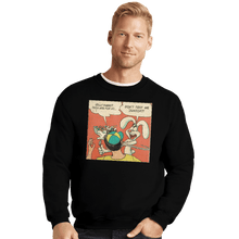 Load image into Gallery viewer, Shirts Crewneck Sweater, Unisex / Small / Black Don't Test Me