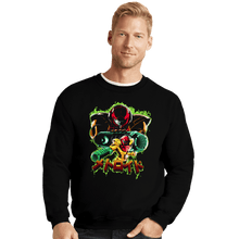 Load image into Gallery viewer, Secret_Shirts Crewneck Sweater, Unisex / Small / Black Space Bounty!