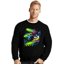 Load image into Gallery viewer, Daily_Deal_Shirts Crewneck Sweater, Unisex / Small / Black Chain Of Filth