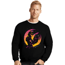 Load image into Gallery viewer, Daily_Deal_Shirts Crewneck Sweater, Unisex / Small / Black Clan Wren