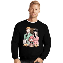 Load image into Gallery viewer, Daily_Deal_Shirts Crewneck Sweater, Unisex / Small / Black Spy Family Portrait