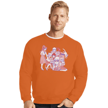 Load image into Gallery viewer, Daily_Deal_Shirts Crewneck Sweater, Unisex / Small / Red At The Arcade

