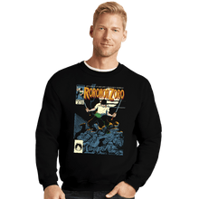 Load image into Gallery viewer, Daily_Deal_Shirts Crewneck Sweater, Unisex / Small / Black Pirate Hunter