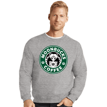 Load image into Gallery viewer, Shirts Crewneck Sweater, Unisex / Small / Sports Grey Moonbucks