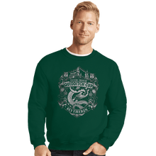 Load image into Gallery viewer, Sold_Out_Shirts Crewneck Sweater, Unisex / Small / Forest Team Slytherin