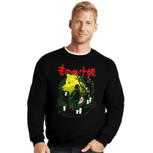 Load image into Gallery viewer, Shirts Crewneck Sweater, Unisex / Small / Black Princess Of The Forest