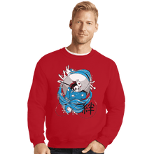 Load image into Gallery viewer, Shirts Crewneck Sweater, Unisex / Small / Red Bonds