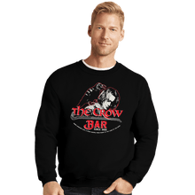 Load image into Gallery viewer, Shirts Crewneck Sweater, Unisex / Small / Black The Crow Bar