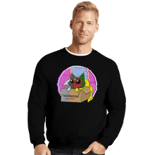 Load image into Gallery viewer, Secret_Shirts Crewneck Sweater, Unisex / Small / Black Theseus' Box