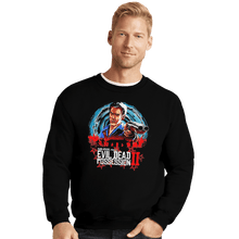 Load image into Gallery viewer, Shirts Crewneck Sweater, Unisex / Small / Black Evil Dead Possession II