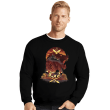Load image into Gallery viewer, Shirts Crewneck Sweater, Unisex / Small / Black House Of Gryffindor