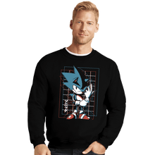 Load image into Gallery viewer, Shirts Crewneck Sweater, Unisex / Small / Black 3D Hedgehog