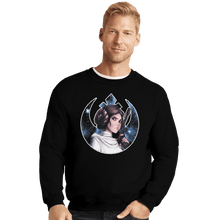Load image into Gallery viewer, Shirts Crewneck Sweater, Unisex / Small / Black You're My Only Hope