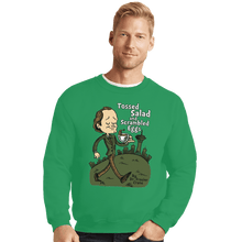 Load image into Gallery viewer, Shirts Crewneck Sweater, Unisex / Small / Irish Green Tossed Salad And Scrambled Eggs