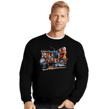Load image into Gallery viewer, Shirts Crewneck Sweater, Unisex / Small / Black Go Back In Time In Hill Valley