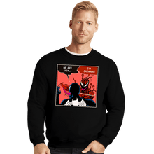 Load image into Gallery viewer, Shirts Crewneck Sweater, Unisex / Small / Black Symbiote Slap
