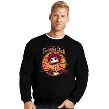 Load image into Gallery viewer, Daily_Deal_Shirts Crewneck Sweater, Unisex / Small / Black The Grateful Jack